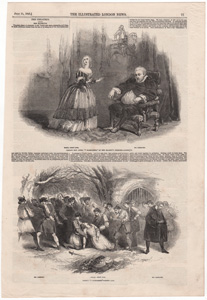 antique opera prints from the 19th century